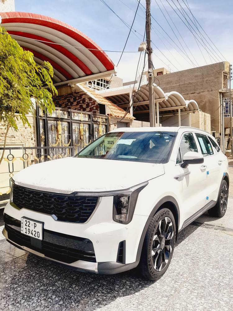 السلام عليكم. كيا سورنتو 2025 داته شو. اخت الزيروو. مكينه (6) سلندر. رقم اربيل الدولي. ماشيه (9الف)  بعدهي ع وضع الشركه كفاله عامه بلكارتون  الاستفسار. ***********. ومكفوله كفاله عامه ضربه صبغ تبديل بارد كير مكينه زلغ والرصعه حتا الدعاميات كفاله. مواصفات. ويل20 كروم.  سايد بريك بصمه. تشغيل عن بعد.  بصمه تشغيل. لد خلفي امامي. يدات نيكل. شفتات ستيرن. تحكم ستيرن 4 جهات. نظام قياده ثلاث وضعيات. 7 راكب. تبريد 3قطع خلفي امامي.  اخوان السياره طك كارتون وجديده معنه كلمه.. وبلعافيه علياخذهه. بيع او مراوس *********** البصرة, العراق
