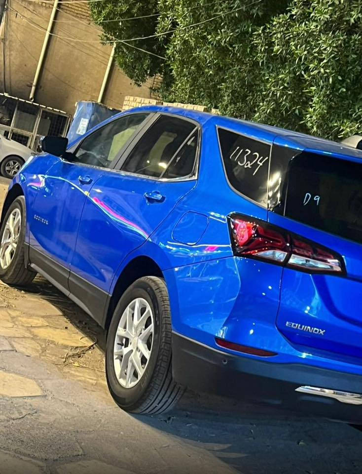 سعر جدا مناسب سيارة كاملة جاهزة
شفروليه كوينكس Lt 2024 (Equinox)

استخدام شخصي نظيفة وجاهزة السيارة

المواصفات:

• المحرك: 1.5 لتر توربو

• سنة الصنع: 2024.

حادثهه جاملغ وبنيد

مواصفات LT نص فول، جنطة كهرباء، كاميرا خلفية، تبريد (ثلج)، كشن سائق كهرباء، تدفئة كشنات، تحذير نقطة عمياء، إشارة بالمري، كار بلي، ٤ ابواب بصمة، باقي مواصفات lt معروفة

السعر: 140 ورقة بيها مجال بسيط  

المكان: [ميسان ].
الرقم:***********
