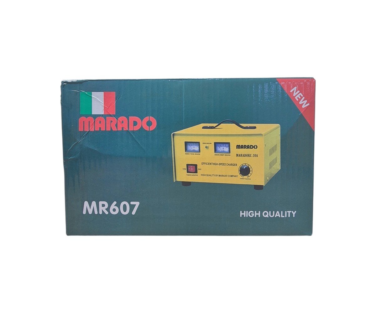 لا تشيل هم باتري السيارة أو المولدة بعد اليوم!
شاحنة MARADO القوية (30 أمبير) وصلت:
تشحن باتريات 12 فولت و 24 فولت.
٧ نظام شحن سريع وآمن.
٧ شاشة لمراقبة مستوى الشحن.
٧ جودة عالية ومقاومة للظروف الصعبة.
السعر: 35 ألف دينار فقط (والتوصيل مجاني لكل المحافظات)
للحجز: أرسل اسمك، رقمك، وعنوانك برسالة خاصة.