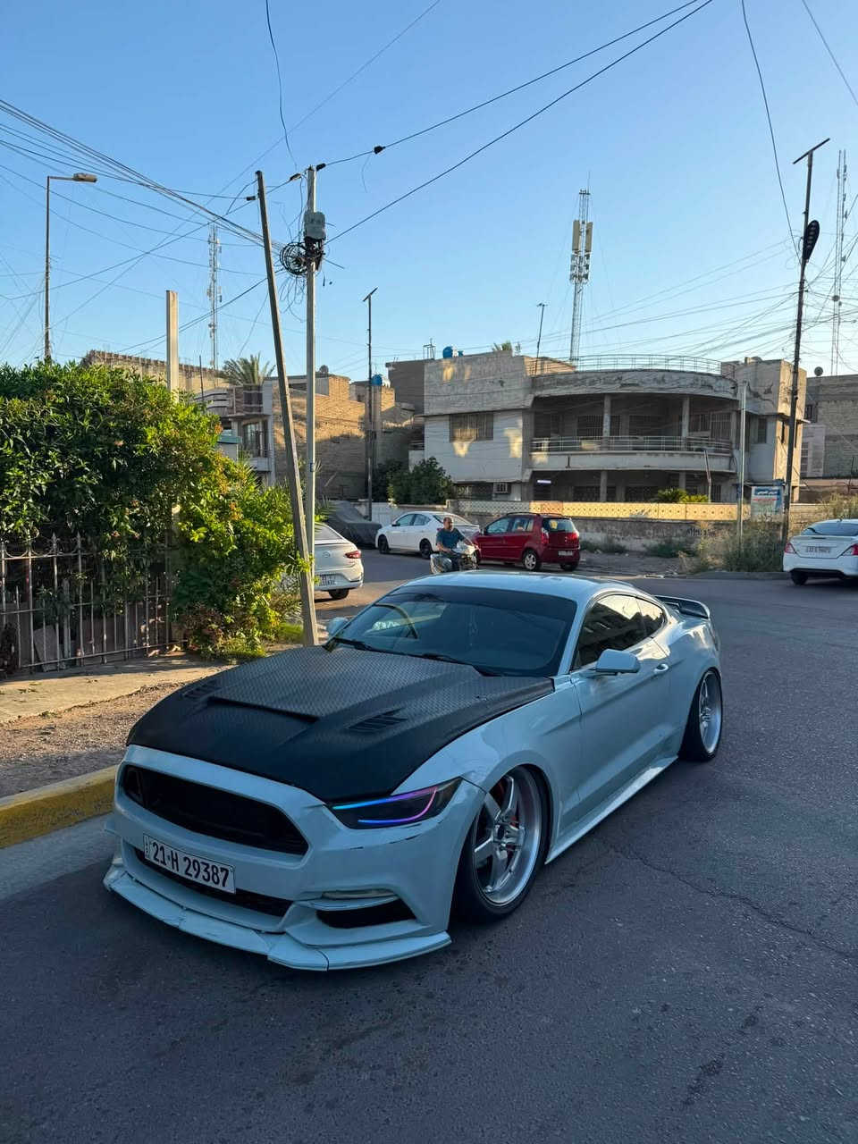 سلام عليكم
ارخص موستنك gt تراك بكج 
رايدهة ب 115 قفللل لان متوازي كلش
موستنك gt 5.0 تراااك بكج كير عااااادي 2016 فول هوائيات 

السيارة كلشش قوية 

عليهة هدرز 
دبل اكس بايب 
دبات ريمونت
شوتة air aid
ثلاجة gt 10 نمر
بلكات ريسنك 
اكسل 3.73 بلادي
صوتهة رعيد السيارة

عليهة جكات

بك لايت اوربي متغير
لايت امامي متغير
منضومة لايت سعرهة 650 الف
بنيد فايبر rtr
دفيوزر خلفي rtr 
شبابيك rtr
دشبول مال خليجي اصلي مو تجاري تفصيخ 7 الوان
لانش كونترول من ضمن الاعدادات مال سيارة
تخم تاير جديد

السيارة مصبوغة عام جمالية وموجودة صورهة قبل الصبغ
حادثهة بنيد وجاملغ جهة السايق والجاملغ الخلفي العكس السايق
 
نقوصات السيارة 
النمرة الخامسة تفلت تصليحهة 200$ بل طيران وباقي النمر كلهة تجي طبيعي مابيهة اي مشكلة 
وتكعيد للبجم

مكاني بغداد الاعظمية
***********
