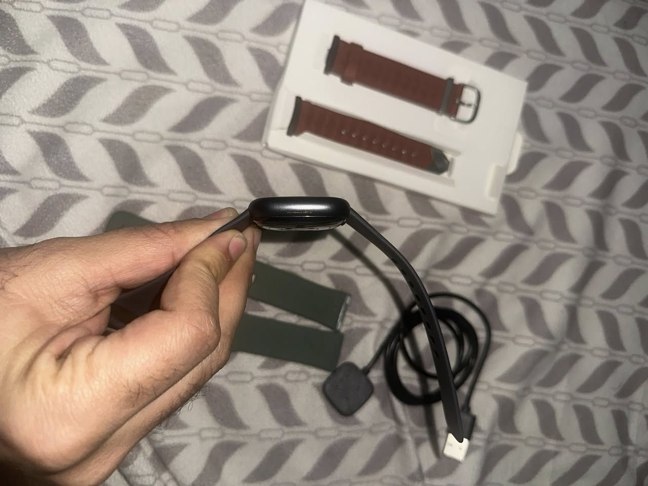 Fitbit sense 2
فت بت سينس ٢ كامل اغراض و ٢ سير اضافي ، اسود و اخضر ربر، قهواي جلد طبيعي بلادي شركة فت بت ما مستخدم


**إذا كنت صاحب هذا الإعلان وتريد حذفه لأي سبب، رجاءا أرسل رسالة إلى الدعم الفني**