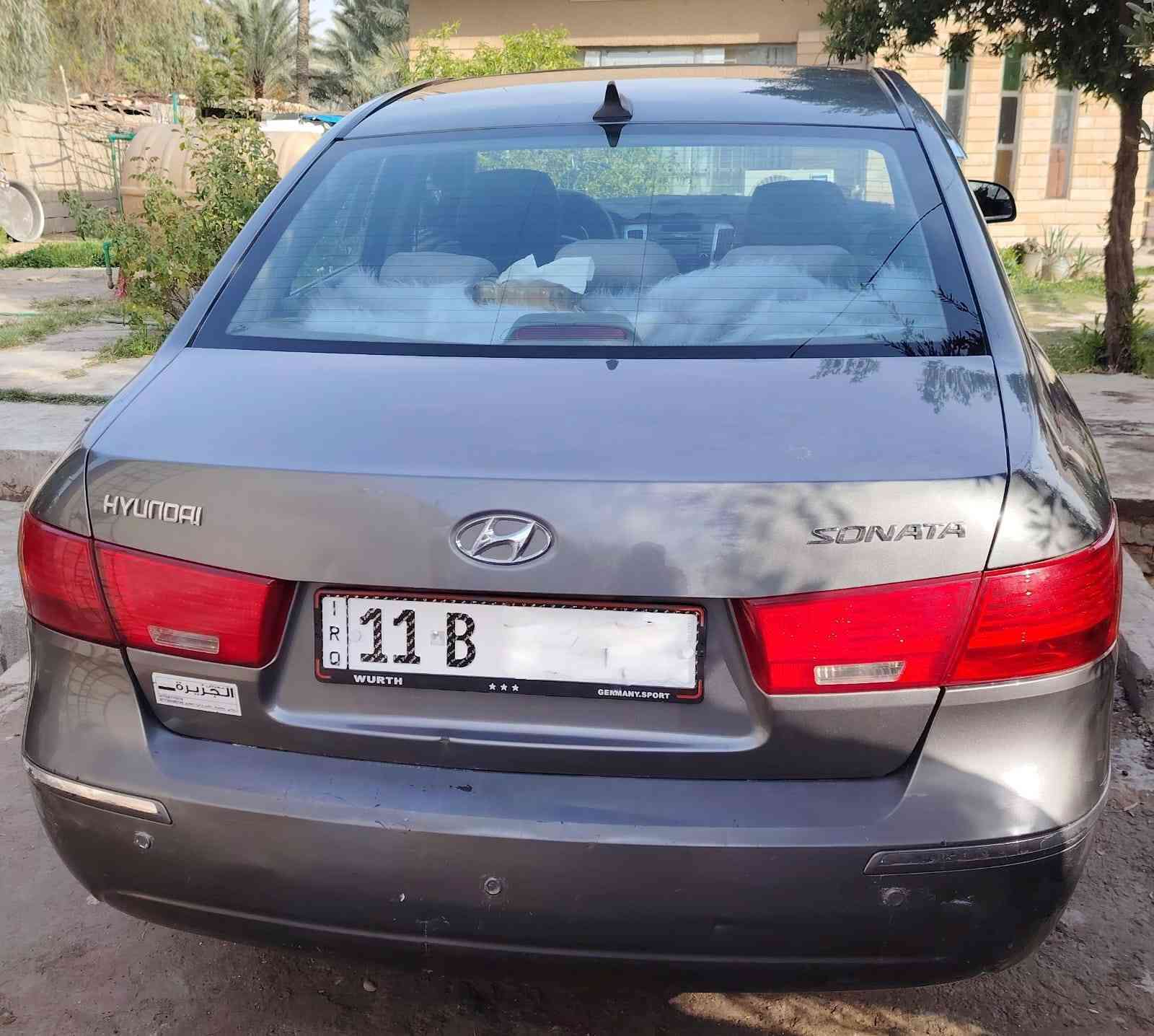 سلام عليكم سوناتا للبيع موديل 9 رقم بغدادنكليزي محرك 2400 السيارة تيرات جدد نوزلات وبلاكات وصدر جديد فول موصفات منوراما تحكم ستيرن دكسات جدد السيارة ما جناي سنوية لحد31 السعر 129بيها مجال المكان ديالى خان بني سعد مكلف بلنشر الستفسار على رقم صاحب سيارة ‏‪***********‬‏
