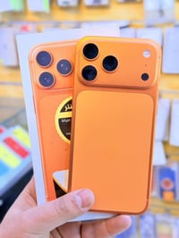 ايفون 17برو ماكس ذاكره 256بطاريه 100‎%‎مشحون 28مره جهاز اخو جديد زلغ و...