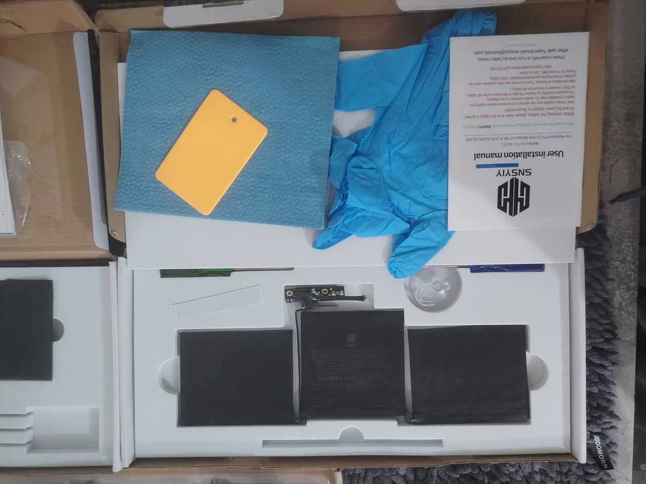 منشور رقم _٣_
عرض يهز الكاع ولفترة محدودة
تأخذ عالفحص من يجيك المندوب وضمان شهر 
 وكلمن بسعره
بطاريات ليثيوم بوليمر ١١.٤ فولت  ماك بوك 
وصلت وجبة جديدة من ٤٤  بطارية لابتوب َمتنوعة الموديلات ستندرات جديد  غير متوفرة بالاسواق المحلية 
بطارية لابتوبك أو شاحنته تعباااانة ولازمها تبديل ⁉️ 😭
تدور على بطارية أو شاحنة محيرة مال لابتوب ومدا تلكه🛒
تريد  بطارية لابتوب ممتازة وبتشتغل وقت طويل ❓❓😱
🔥 ارسل صور ومعلومات بطارية أو محولة أو شاحنة لابتوبك العاطلة عالخاص  والبقية علينه🔥
شعارنا رضا الزبون 
اتفاقنه مع شركة التوصيل كما يلي :
فترة تجربة وفحص البطارية أكثر من ربع ساعة
اذا عجبتك البطارية والشاحنه  واشتغلت وكل الامور تمام استلم الطلب وشايف خيرهه
واذا لاسامح الله اذا ماصارت البطارية لاي سبب كان ارفض الطلب ومتدفع اي اجور 
**فترة الضمان 
_البطاريات الخارجية ضمان تشغيل مثل ماكلنه أكثر من ربع ساعة فترة الفحص 
_أما البطاريات البوليمير الداخلية فيشمل الضمان التشغيل وبعدها ما بعد التشغيل لمدة ٣ اشهر 
اذا ماصارت البطارية 

اذا ما موجودة لاسمح الله ابقه ويانه أسبوعيا تجي وجبة جديدة 👍
🔥🔥اكثر من الف نوع بطارية وشاحنة لابتوب متوفره عدنه 
✅dell
✅hp 
✅toshiba 
✅Asus 
✅LENOVO 
✅sony
✅Msi
___________________________________
😱😱سارع بالحجز نظرا لقرب نفاذ الكمية.
للاستفسار الاتصال ب واتساب *********** 
او رسالة عالماسنجر
🚛يوجد توصيل لباب بيتك و لكافة المحافظات العراقية 🚛
🏘️ العنوان : كربلاء المقدسة شارع النهر _قرب شركة الوسيط للتوصيل السريع
#بطاريات_لابتوب
#battery
#بطارية_ماك_بوك 
#بطارية_سيرفس
#بطارية_ايباد
#بطارية_حاسبة
#تخفيضات.
#تالفة_ورق
#تالفات_ورق.
#ابداع.
#ثرامة_ورق
#عروض
#ثرمات_ورق
#بلاش
#shredder
#آلة_تقطيع_الورق
#جملة  
#تجارة_الجملة  
#تجارة_الكترونيات  
#محلات_الكترونيات  
#شاحنه
#adapters
