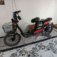 دراجة شحن • بطاريات جديدة • مراوس