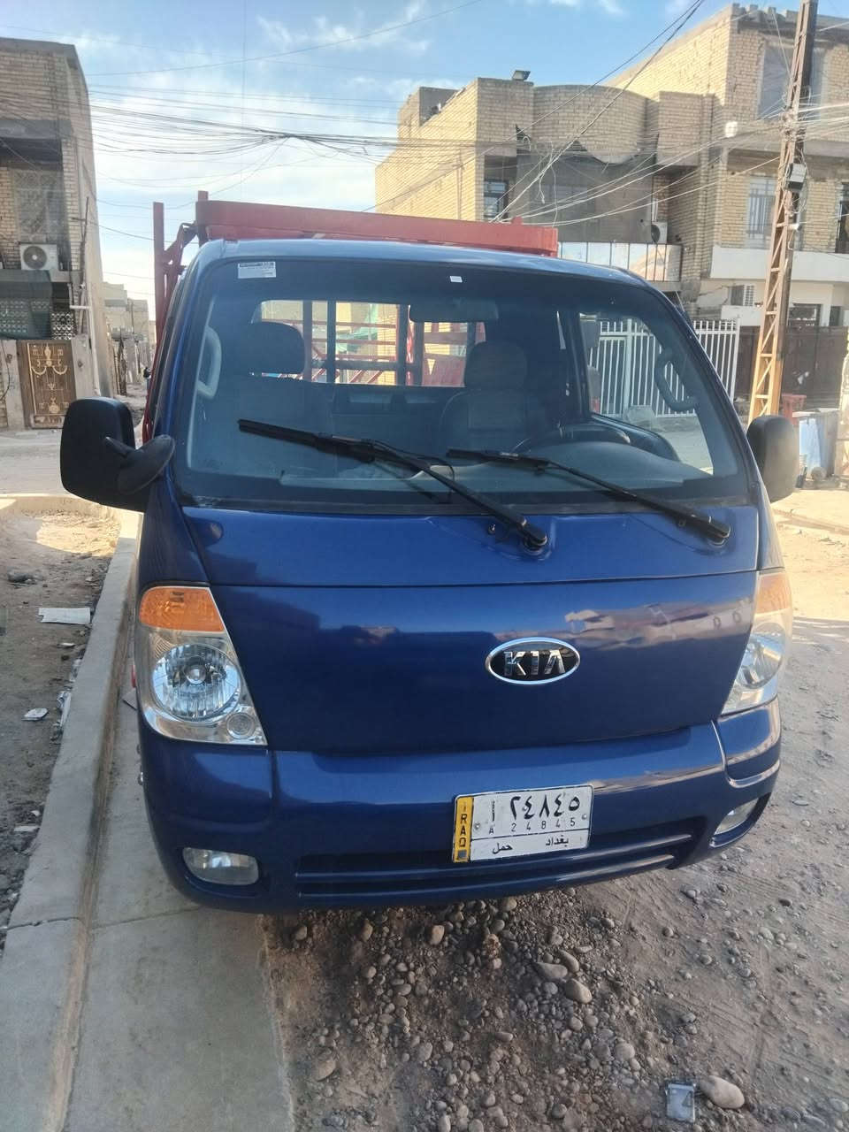 السلام عليكم
كيه فحل موديل 2008
مسكر محور بم و نوزل 
لون ازرق بغداد ألماني مشروع وطني 
العنوان :بغداد بلديات 
رقم الهاتف :***********
