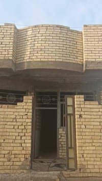 بيت 100متر هيكل طابق واحد  إلا بيع زراعي شاكر العاني حريه محله 414  سن...