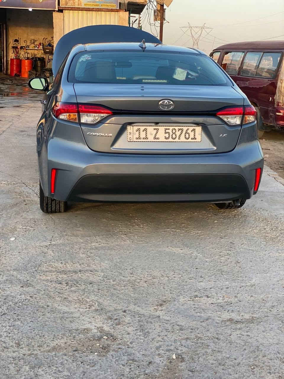 تويوتا كورلا 2024 رقم بغداد بأسمي سياره مكفوله من الحادث والضربه والصبغ فقط تقرير مياه امطار شغاله من امريكا اجيت بيها قياده من البصره 
ماشيه 12 الف فقط  
مواصفات 
رادارات 
زنون 
شاشه جبيره 
هندبريك بصمه 
داخل لونين 
مكينه 2000 
مكان السياره بغداد 
السعر 168 وبيها مجال
لمعرفة التفاصيل اكثر تواصل عالخاص


**إذا كنت صاحب هذا الإعلان وتريد حذفه لأي سبب، رجاءا أرسل رسالة إلى الدعم الفني**