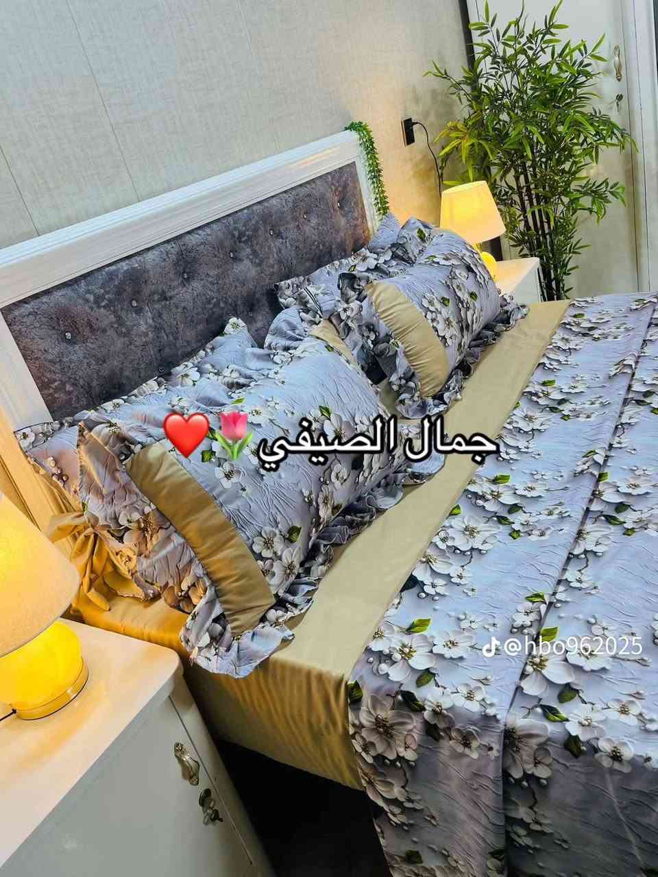 أقمشة كلاسيك أنيقة تجمع الراحة والفخامة 
اختيار مثالي لغرفة نوم بذوق راقٍ وجودة تدوم 🤍🍓🎀

*موديلات 2026 صيفية جديده 
اللحجز ولاستفسار خاص 📞📞📞📞📞
توصيل لجميع المحافظات 🚛🚛🚛🚛
يوجد كادر خياطه يلبي جميع طلباتكم وجميع الدزينات 🌹🍀
اختاري والباقي علينه 🌼❤
إشارة الأصدقاء


**إذا كنت صاحب هذا الإعلان وتريد حذفه لأي سبب، رجاءا أرسل رسالة إلى الدعم الفني**