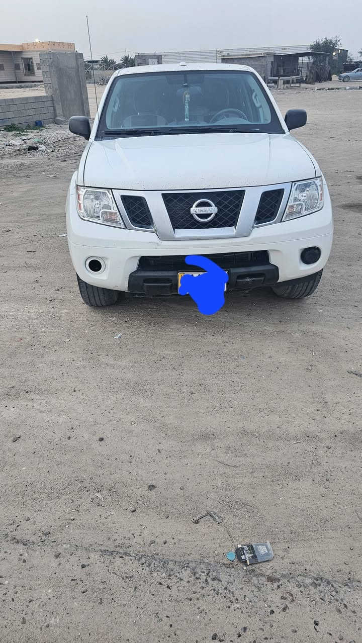 السلام عليكم نيسان فرونتير مكفوله من الحادث  ٢٠١٧ رقم بصره نكليزي سنويه جديده بسمي العنوان البصره زبير  *********** سعر ١٠٥
