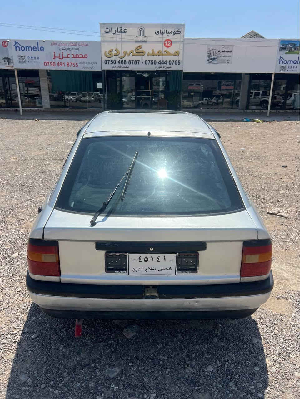 ميكترا مؤديل ١٩٩٠ رةقةم فةحس سةلاحةدين ئةوةليات بةشةرت مالي كةسنةبي سةيارةكة گير مةكينة ١٨مةرغوب بةشةرت كارةباياتي هةمو قةلبي بةشةرت سيستةم غازي بةستراية بؤي شوي هةولي ژ م *********** أربيل, العراق
