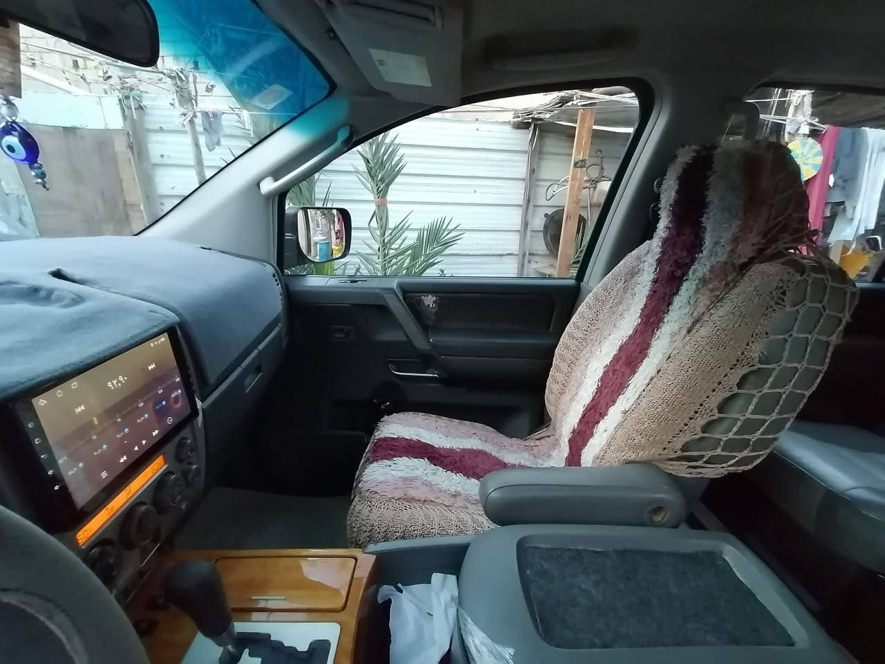 السلام علیکم نيسان ارمادا ۲۰۱۰ بصرة رقم دولي باسمي اللون رصاصي رمادي محرك كير حدادة تبريد طخم تاير بيها ضربة بالجاملغ الايمن السعر ٩٠ وبيها مجال عنوان بصره أبي الخصيب قرب محطة للوقود رقم الهاتف / *********** أو مراوس بستاركس ٢٠٠٧ مسكر اوتوماتيك خصوصي
