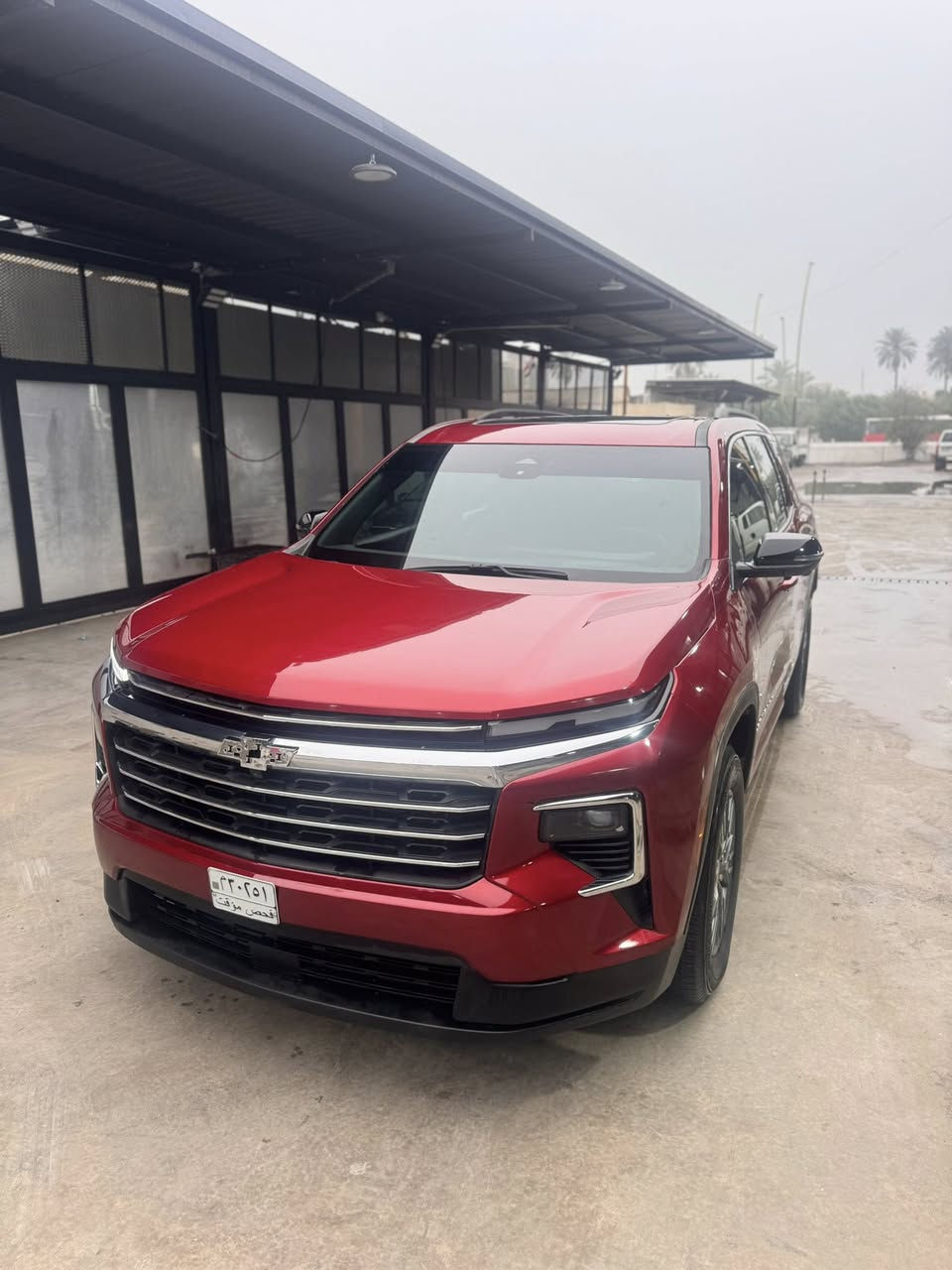 🔹 للبيع – Chevrolet Traverse 2024 🔹

📌 المعلومات العامة:
 • الماركة: Chevrolet
 • الطراز: Traverse
 • سنة الصنع: 2024
 • الفئة: LT
 • وارد: أمريكي
 • اللون: احمر
 • رقم الشاصي (VIN): 1GNEVGKS4RJ195663

🔧 المواصفات الفنية:
 • محرك 2.5 لتر توربو – 328 حصان
 • ناقل حركة أوتوماتيك 8 سرعات
 • دفع رباعي AWD
 • وقود بنزين

🛋 المواصفات الداخلية:
 • 3 صفوف مقاعد (7–8 ركاب)
 • شاشة معلومات وترفيه كبيرة
 • Apple CarPlay / Android Auto
 • مكيف أوتوماتيك
 • مساحة داخلية واسعة ومريحة

🛡 أنظمة الأمان:
 • وسائد هوائية متعددة
 • ABS + نظام ثبات
 • كاميرا خلفية

⚠ حالة السيارة:
 • وارد مزاد أمريكي
 • ضرر أمامي سابق
 • أميال قليلة
 • مفتاح موجود
 • السيارة قابلة للفحص والمعاينة

💰 السعر المطلوب: 27,000 دولار
(قابل للتفاوض البسيط مع الجدية)
مرقم بغداد

📩 للتواصل: خاص أو اتصال مباشر

***********
وتساب
