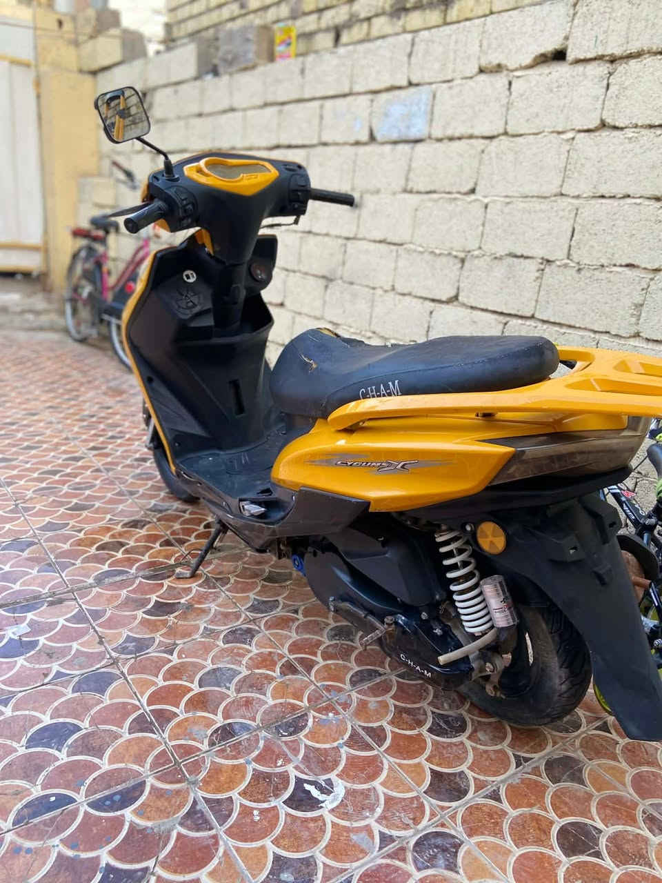 السلام عليكم بيع دراجه سكنز دراجه خير من الله ما مفتوحه لاتنقيص ولا تبخير دراجه باي وقت تشتغل سلف هندر كهربائيات زوج تايرات دبلات ابركات دراجه بصمه تشغيل عن بعد نقصه باتري الدراجه نفس البصوره
الدراجه مكينه ياباني شرط
السعر 400وبيها مجال
مكاني بابل محاويل
الستفسار على الخاص


**إذا كنت صاحب هذا الإعلان وتريد حذفه لأي سبب، رجاءا أرسل رسالة إلى الدعم الفني**