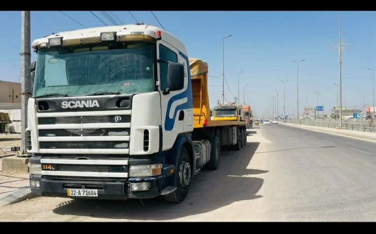 سكانيا ٢٠٠١ للبيع مكينه جديدة كير مكفول شاصي مكفول قمارة مكفوله بس الراس مربوط فلات تخم تاير رقم اربيل  بسمي تحويل مباشر ***********
