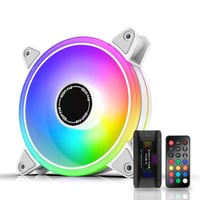 مراوح ١٢٠مم • موزع Fan Hub X • ريموت ٢١ زر