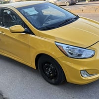 للبيع هونداي اكسنت موديل 2016 حادثها بنيد فقط بدون دواخل بدون ايرباك ر...