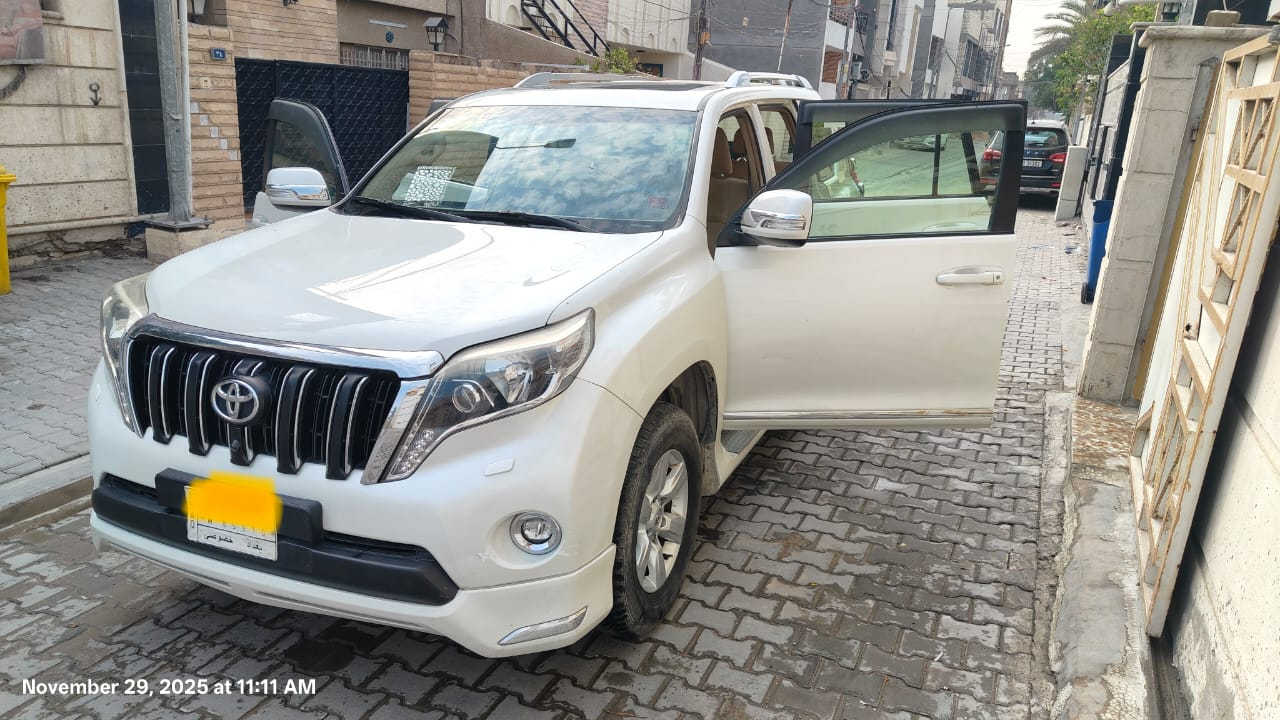 برادو تيوتا خليجي TXL 2016 للبيع (33$)

السياره مكفوله من اي حادث او ضربة او صبغ.. مع وجود رصعة صغيرة جدا موضحة بالصور
ماشيه 80 الف حقيقي

مشتريها زيرو على ايدي واني جناي مو صاحب معارض وكلشي بيها بلادي

رقم بغداد مشروع وطني بأسمي تحويل ثاني يوم
السعر قفلها (33$)
اي اسفستار رقمي (***********) موجود واتساب فقط (ابو ياسر)
مكاني بغداد-الغدير

مواصفاتها :
1-سلايت فتحة
2-مثبت سرعة
3-حساس خلفي
4-كاميرات خلفي وامامي
5- كشنات امامي كهرباء
6- اشارات بالمرآة
7- كشافات ضباب
8-كراسي مخمل بيجي
9-لايت اسود
10-شاشة اندرويد 14 مع وجود الشاشة الاصلية
11-مانع انزلاق
12-اربع جام اوتو
13-لايت زنون ناصي وعالي
14-زراك لايت
15-هوكات
16-ارضيات (كاعيات) اصليه
17-بصمات اثنين
18-تحكمات فول ستيرن
19-طفايه اصلية
20-نظام زحف
21-ترحيب
22-مري جانبي كهربائي (شفط)
23-تشغيل عن بعد
24- داخل بيجي
25- بلوتوث
26- منفذ AUX & USB
27-محرك 4.0 لتر 6 سلندر
28-اضائه داخليه
