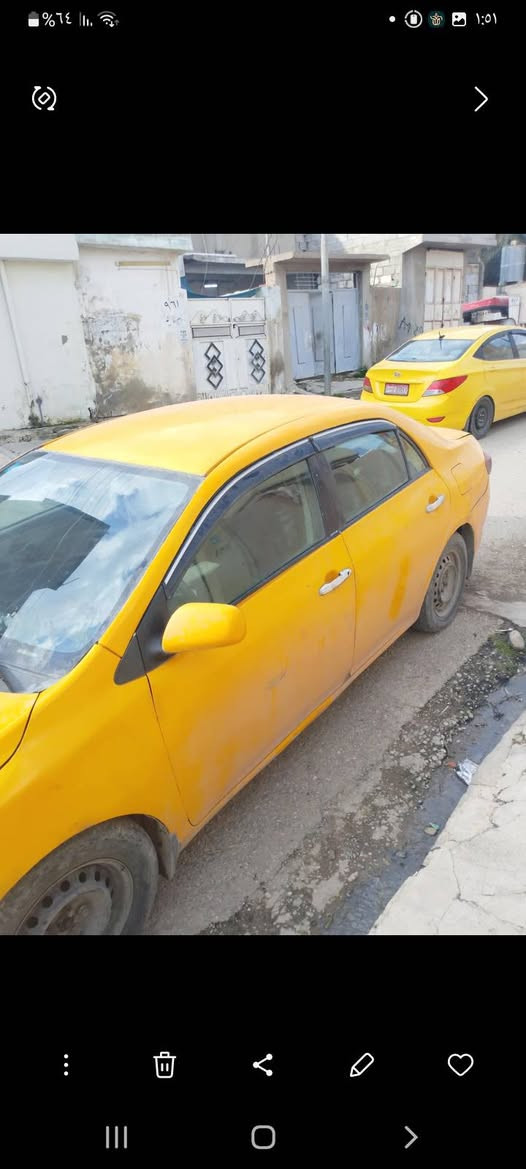 كورلا 2009 منظومة غاز بيها وكاربون بانزين كركوك بيها رقمهاذي قار  كهربائيات جديده حداديه جديدة محرك وكير جديد سيارة جاهزة السعر 74وبيها مجال ترهم مراوس حسب القناعه رقم الهاتف ***********
ملاحظه السيارة مكلوبة بدون كص.
