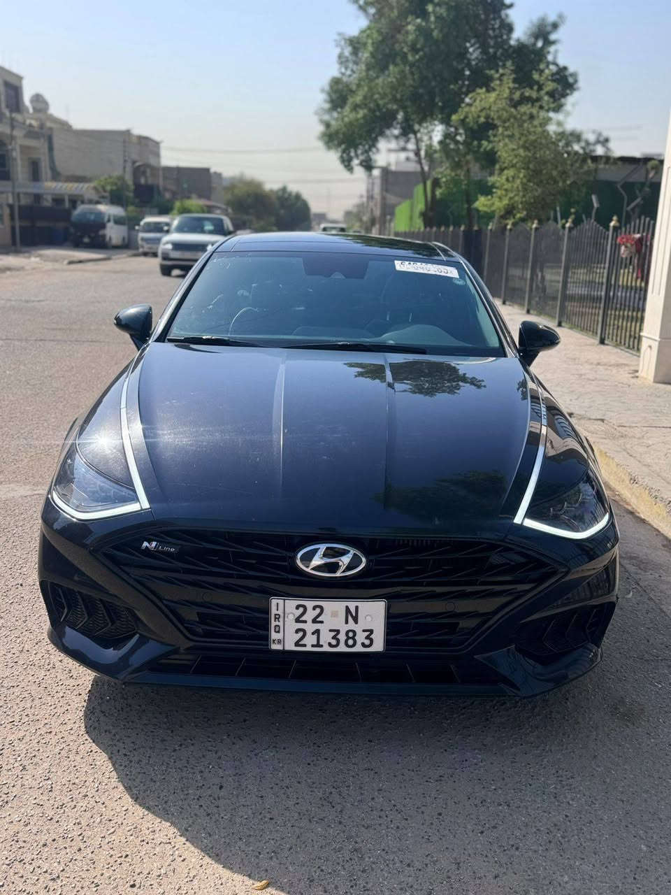 سلام عليكم
سوناتا  2023 فئة n line 
بصمة  
بانوراما 
مكينة  2500 تيربو 
كشن كهرباء 
شاشة كبير أبل كار بلي مع كامرة خلفية 
كشنات رياضي كنتارا مطرزة بخيط أحمر  ومختمة N
 هاند بريك دكمة أوتو هولد 
رادار امامي مع تحديد  مسار على الشوراع المخططة 
لايت 4 عدسات لد السيارة ومواصفات ال  N معروفة
ماشية 59 ألف كيلو 
السعر 182  بيهة مجال بسيط  جدا 
حادث السيارة قبق جنطة وجاملغ خلفي بدون ايرباك وصور الحادث مرفقة بالمنشور 
رقم أربيل باسمنا تريد تحويل تريد وكالة كيفك 
 مكانها بغداد حي الإعلام 
*********** 
*********** 
 اي استفسار بالخدمة
