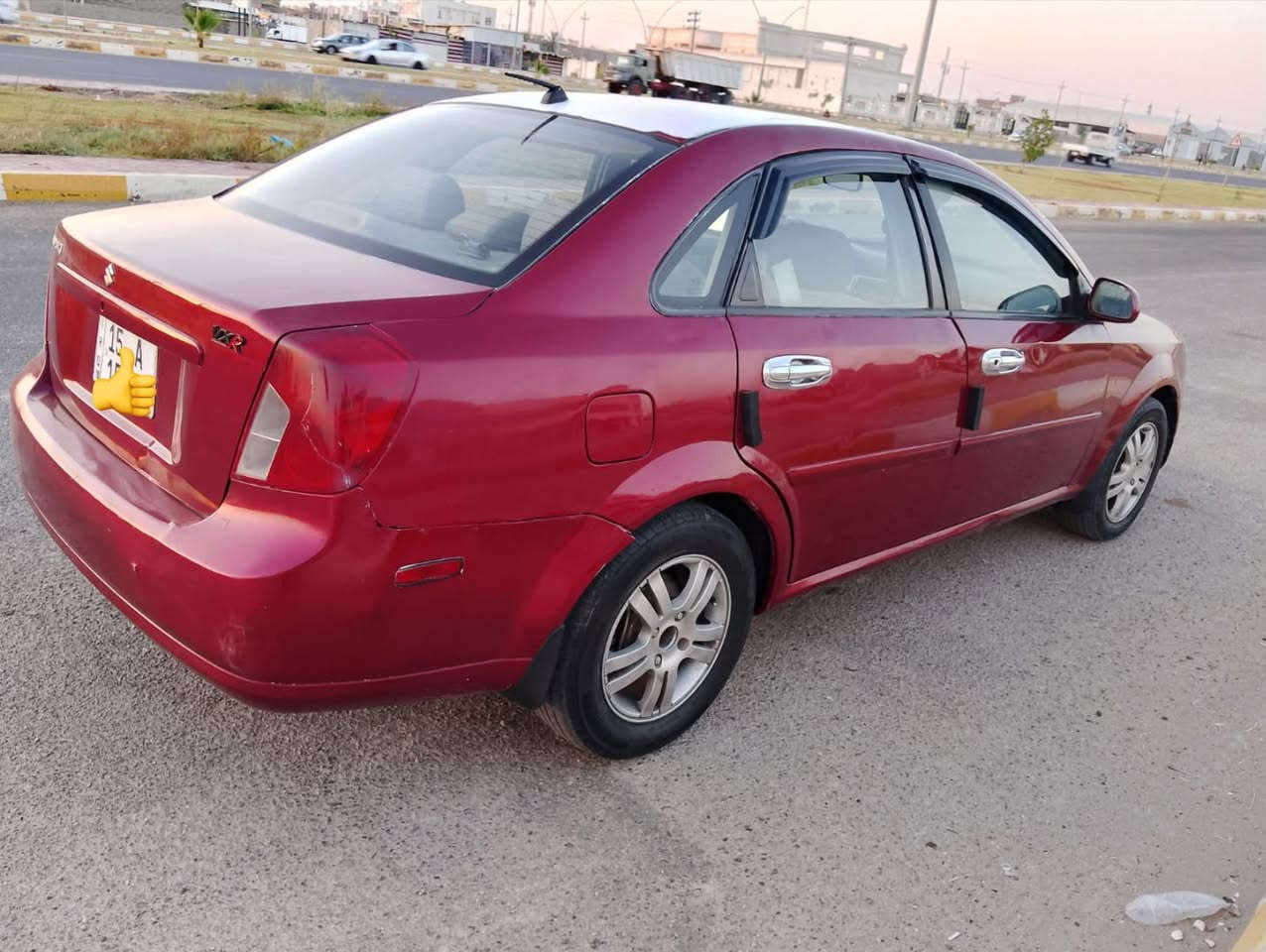 السلام عليكم للبيع فورنزا 2007 رقم انبار دولي سنويه ل29 تحويل مباشر وارد امريكي ضرر جاملغ خلفي جهة اليمين وصبغ حزام جماليه ليبل واحد محرك كير جيد جدا تبريد شغال مكان السياره بالرمادي 
السعر 53 بي مجال 
***********
اعتذر عن المراوس والاقساط
