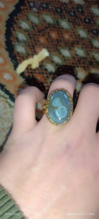 خاتم سليماني بي روحانيه كلش قويه مختوم ومدفون شهرين بالكاع حجر كلش قدي...