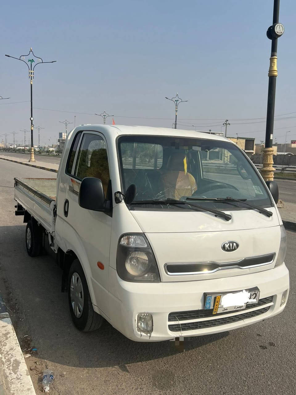 كيا بنكو مكفولة كفالة عامه على وضع الشركة مديل ١٦مسكر كير مكينه حدادة تبريد شاصي رقم  شاصي مكفولات رقم بصره مكان بصرة تخم تاير سياره جاهزة سعر ١١٥ رقم راعي السيارة ***********
