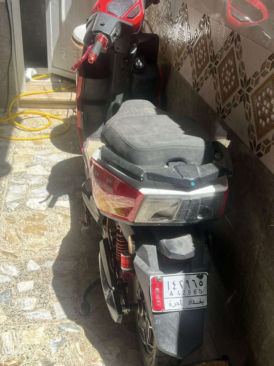 سلام عليكم دراجة شحن للبيع سعر 550 نظيفة دراجة اتصال على هذا الرقم*********** مكان بغداد العبيدي
