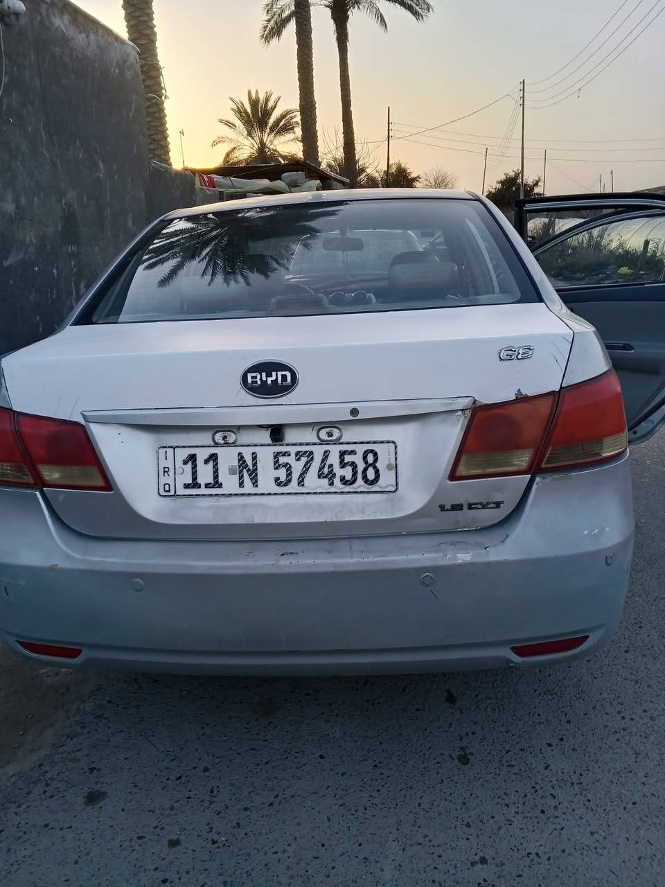 بي واي دي 2012 جي 3
كير اوتو محرك 1800مكفول 
تخم تاير كهربائيات شقاله 
باتري جديد رقم بغداد انگليزي سنويه لل2027
فتحه بصمه السياره بسمي اني ابو. السنويه
السعر 45 بيها مجال 
العنوان يوسفيه ناحيه الرشيد
منطقه السيافيه 
رقم ***********بي واتساب
