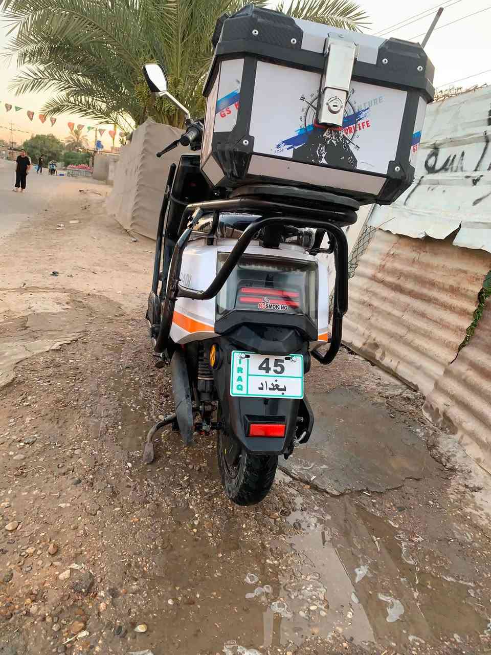 سلام عليكم شباب دراجه شحن للبيع 6 بطاريات  شركت بغداد نضيفه سعره 600وبيه مجال للشراي تواصل عله هاذ الرقم بس وتساب ***********
