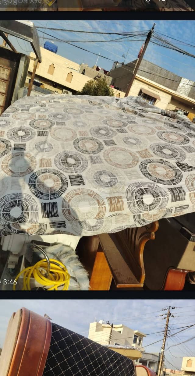 سلام عليكم قراض مال بيت جديده
وبلازمه حجمه ثنين وربعين سعرهن كلهن شلع من الخير 650 وبيهن مجال مكاني بغداد البياع شرطه الخامس رقم الهاتف ***********
