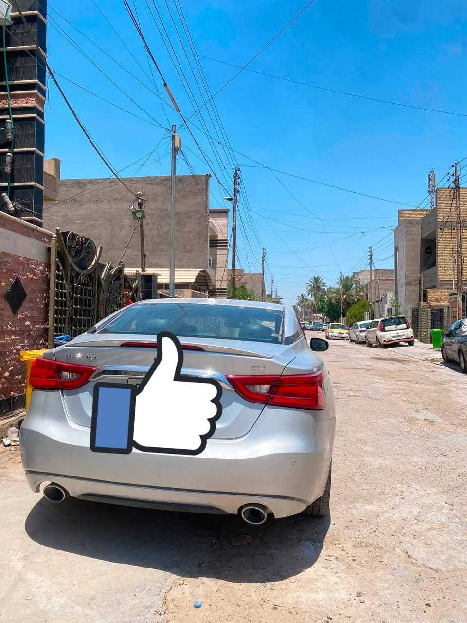 نيسان مكزيما ٢٠١٨
كير مكينه جديد شرط التحويل فقط تيزاب موضح بالصوره
***********

