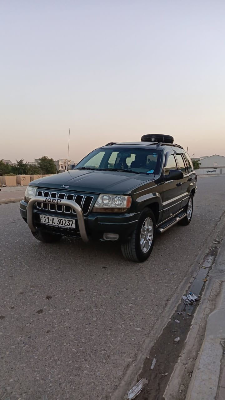 جيب شيروكي للبيع
سياره بسمي رقم سليمانيه بطاقه بانزين بي
سياره كله ع بلاد بدون حادث تبريت تدفيه شغال تحديد سرعه بي
دبل كير شغال سعره 78 بي مجال قليل 
رقم هاتف *********** مكانه سياره كركوك
