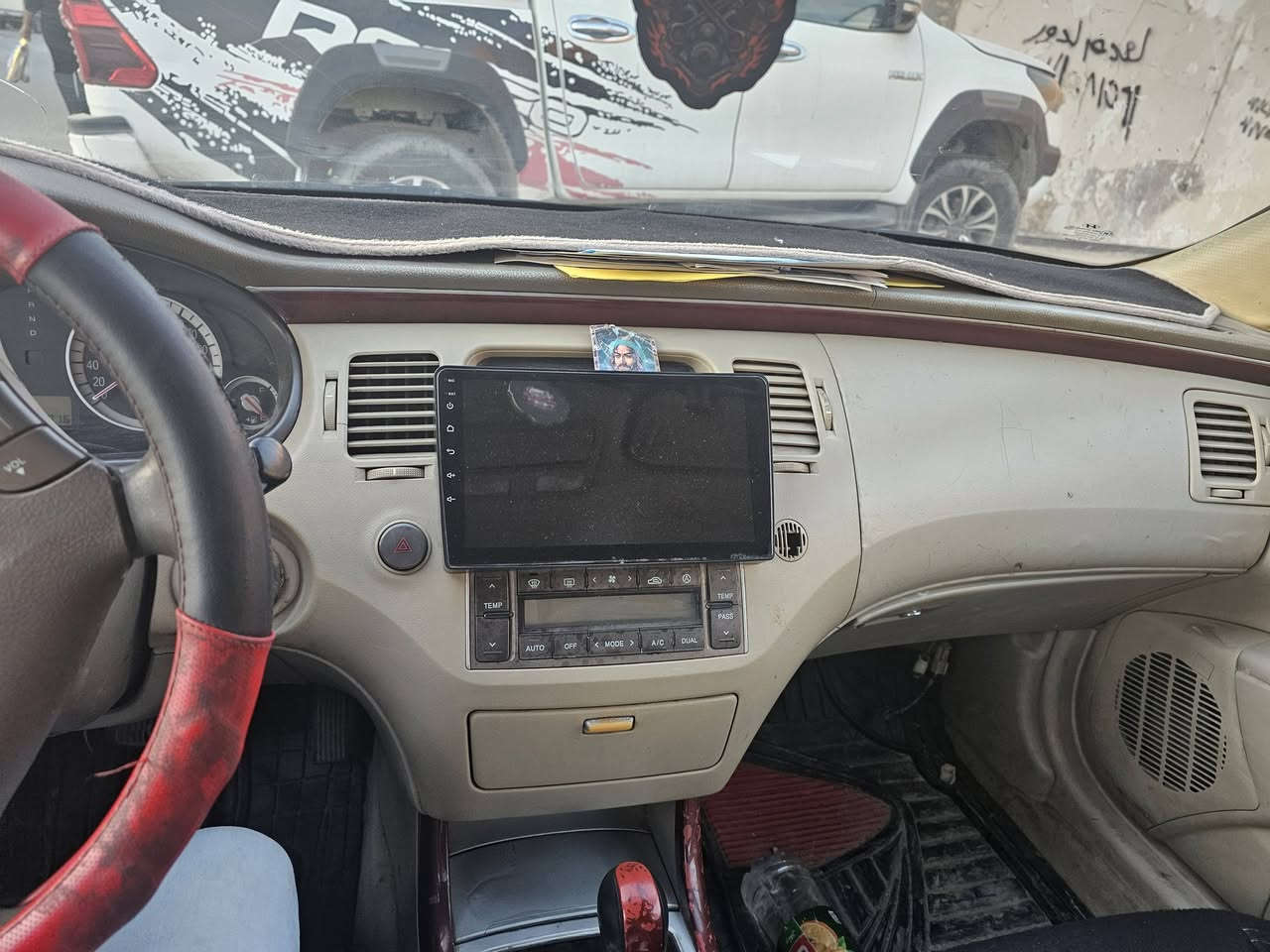 ازيرا 2007 سياره حلوة كشر يرادله فقط بوليش قماره يرادلها تعمير مكينه تبخر بدون تنقيص رقم بغداد بسمي كليزي مكاني بغداد كير سليم حلوة مشيها حلو شلعه تخبل لايت عالي ناصي كهربائيات كامله تبريد بس تخليله غاز بيدي فتحته ترهم مراوس حسب قناعه هاتف ***********6
