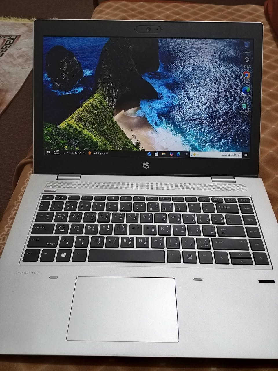 السلام عليكم...متاح لابتوب مواصفات بالصور مع حقيبة+ماوس+شاحن مكاني بغداد محمودية *********** للأستفسار
