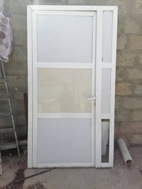 باب ألمنيوم • ١م١٤سم • ٢م١٠سم