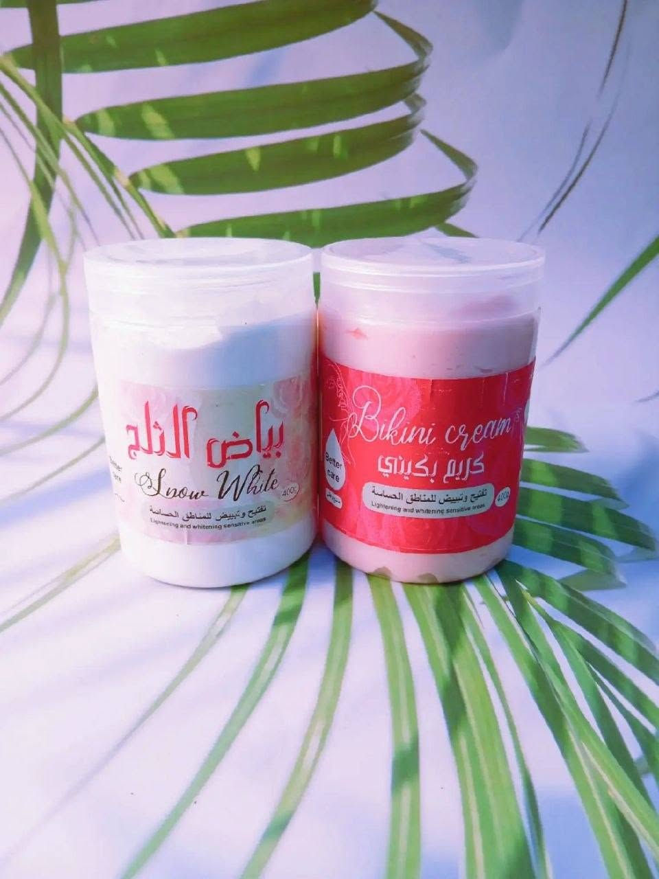 كريم بكيني وبياض الثلج 💕🤍

كريم يتكون من قطعتين تبيض تفتيح تنعيم 
الجسم ومناطق حساسة وتفتيح لون الجسم
توحيد لون تخلصج من تصبغات والاسمرار العميقة 💫💕

تعانين من الاسمرار بلجسم مثل هاي مناطق

الاركب. 
الاكواع 
الااندر 
بكيني 
الرقبة 

ستخدمي فقط هل قطعتين راح يرجع المنطقة قطعة صافية 
فقط استمري علي بدون انقطاع مع عطر طيب 🤍💫
يعتبر كريم البكيني تبيض وتعطير للمناطق

سعر القطعة....  ع خاص 

سعر العرض... ع خاص 

توصيل لجميع المحافظات 4.


**إذا كنت صاحب هذا الإعلان وتريد حذفه لأي سبب، رجاءا أرسل رسالة إلى الدعم الفني**