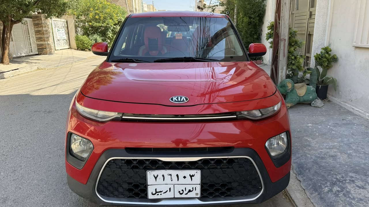 كيا صول موديل ٢٠٢٠  رقم أربيل تحويل وكاله جاهز محرك ٢٠٠٠ دووش كير شاشه كبيرا كامرا دواره توقف ذاتي فوول تحكمات كروز سرعه نظام تقليل صرف وقود  حادثه بيه شخط بالباب والجاملغ موضح بصور الحادث بدون دواخل  بدون شواصي  كير أي تي (المرغوب )محرك صدر تبريد جديد جدا على وضع الشركه السياره تراي زيرو ماشيه ٤٠ فقط حقيقي السعر  118 
 ***********
