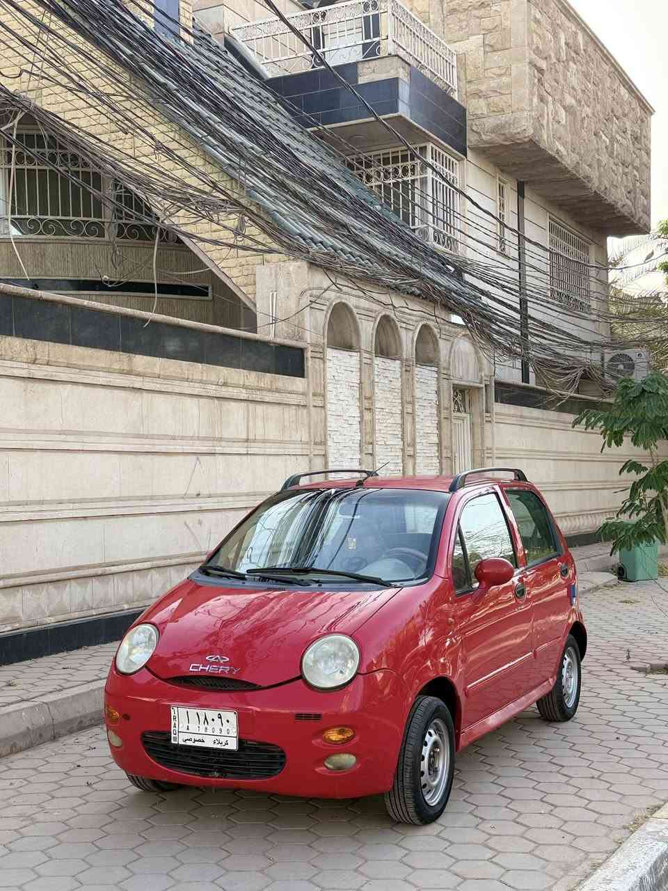 شيري 2013
كفاله من صبغ 
مكينه وكير وحداديه درجه اولى 
تبريد ثلج 
رقم كربلاء 
تخم تاير جديد 
محرك اربعه سلندر 
كير اوتوماتيك 
سعره34 ورقه وبيها مجال يعني خمس ملاين 
رقمي للستفسار ***********
