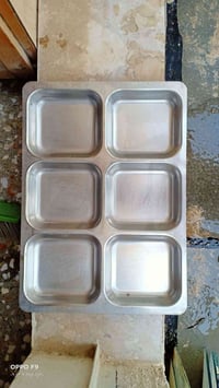 صواني ستيل • ٢٥ قطعة • عامرية بغداد