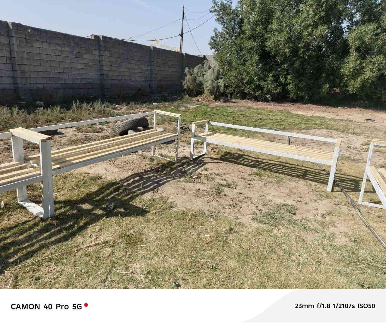 كرويتات حديقة شغل جديد للبيع الطول مترتين السعر 75 للوحدة العنوان كوت الداحره ***********
