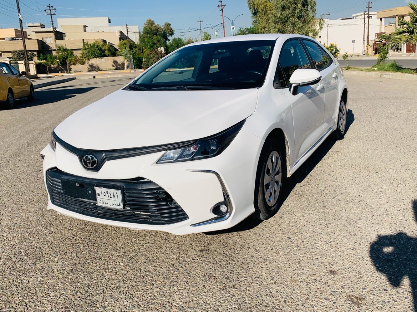 كورلا 24 خليجي ياباني مو صيني رقمها فحص موقت بانزين فقط بيه بونيد فقط بدون اي دواخل ماشية 84 للبيع ب 148 او امرارس بتكسي 