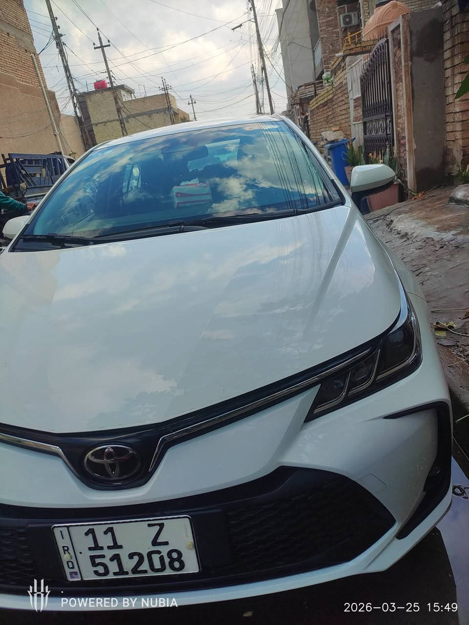 سلام عليكم كورلا هايبرد 2024 قمارة حديد مكفولة من الضربة او بارد او صبخ
محرك 1800 هابيرد 
تحكمات استيرن 
كروس سرعة 
رادار 
ماشية 7000 بعده على وضع الشركة استخدام شخصي 
مكان السيارة منطقة الثعالبة وره سيطرة شعب 
السعر 155 بيه مجال حك الجية 
رقم الهاتف ***********
