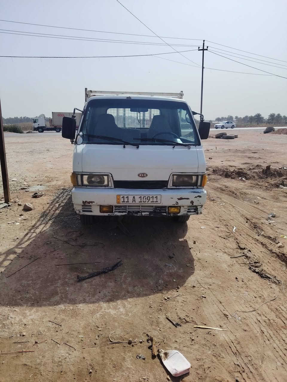 السلام عليكم
كيه حمل ٩٤ تك  قماره  ٨جنكال محرك وكير واكسل مكفول سنويه ٢٩ بغداد بسمي هزه جديده تخم تاير
كهرائيات كله شغاله ***********
السعر ٤٣ وبيها مجال بسيط
