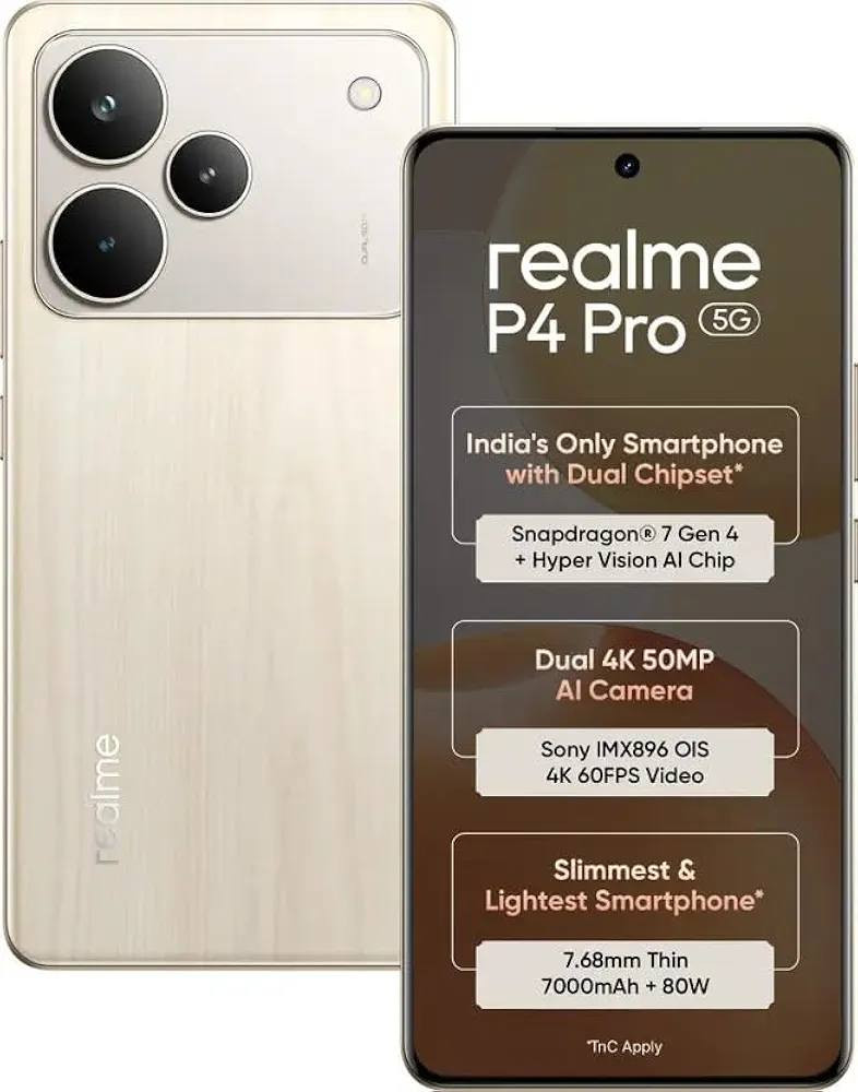 مساء الخير 💚 🧡
للبيع فقط  Realme P4 Pro 5G
طبعا نسخة عالمية هندية يعتبر شبيه realme 15 pro اعلى منه شوية ودعم تسجيل مكالمات 
الجهاز حرفيا مستخدم 5 ايام فقط بعده جديد جديد ولا تكول مستخدم كامل ملحقات وحافصتة وشاحنته جدد وراح ابيعه بهل سعر يعتبر ابلاش
لونة كريمي خشبي من الضهر 

مواصفاتة :

الشاشة: شاشة AMOLED مقاس 6.8 بوصة بدقة 1.5K 
 ، تدعم معدل تحديث 144 هرتز وسطوع عالي  6500.
المعالج: Qualcomm Snapdragon 7 Gen 4 (4nm) 
الذاكرة والتخزين: ذاكرة عشوائية 18gb LPDDR4X، وسعة تخزين داخلية 256g  من نوع UFS 3.1.
الكاميرا الخلفية: رئيسية 50 ميجابكسل (سوني IMX896) مع مثبت بصري OIS، وعدسة زاوية واسعة 8 ميجابكسل.
الكاميرا الأمامية: دقة 50 ميجابكسل (هاينكس Hi846W) لتصوير سيلفي وفيديو عالي الجودة.

البطارية والشحن: سعة 7000 سليكون كاربون مللي أمبير (تدعم الشحن السريع 80 واط)

الجهاز وزنة خفيف ونحيف كلش وهواي بعد مواصفات

السعر 380 الف انتبه قفل السعر الي يعامل لا يراسلني او يتصل 
مكاني بغداد الحرية متوفر توصيل
***********

