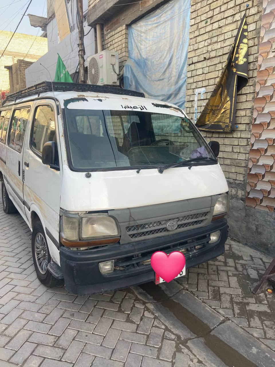 السلام عليكم سياره لبيع هايسا  موديل 95 ارقام إنكليزيه رقم بغداد سنويه 2027 سياره بسمي محرك 2500  دفدي  كير اوتماتيك  مكاني بغداد السعر 40. رقمي ***********
