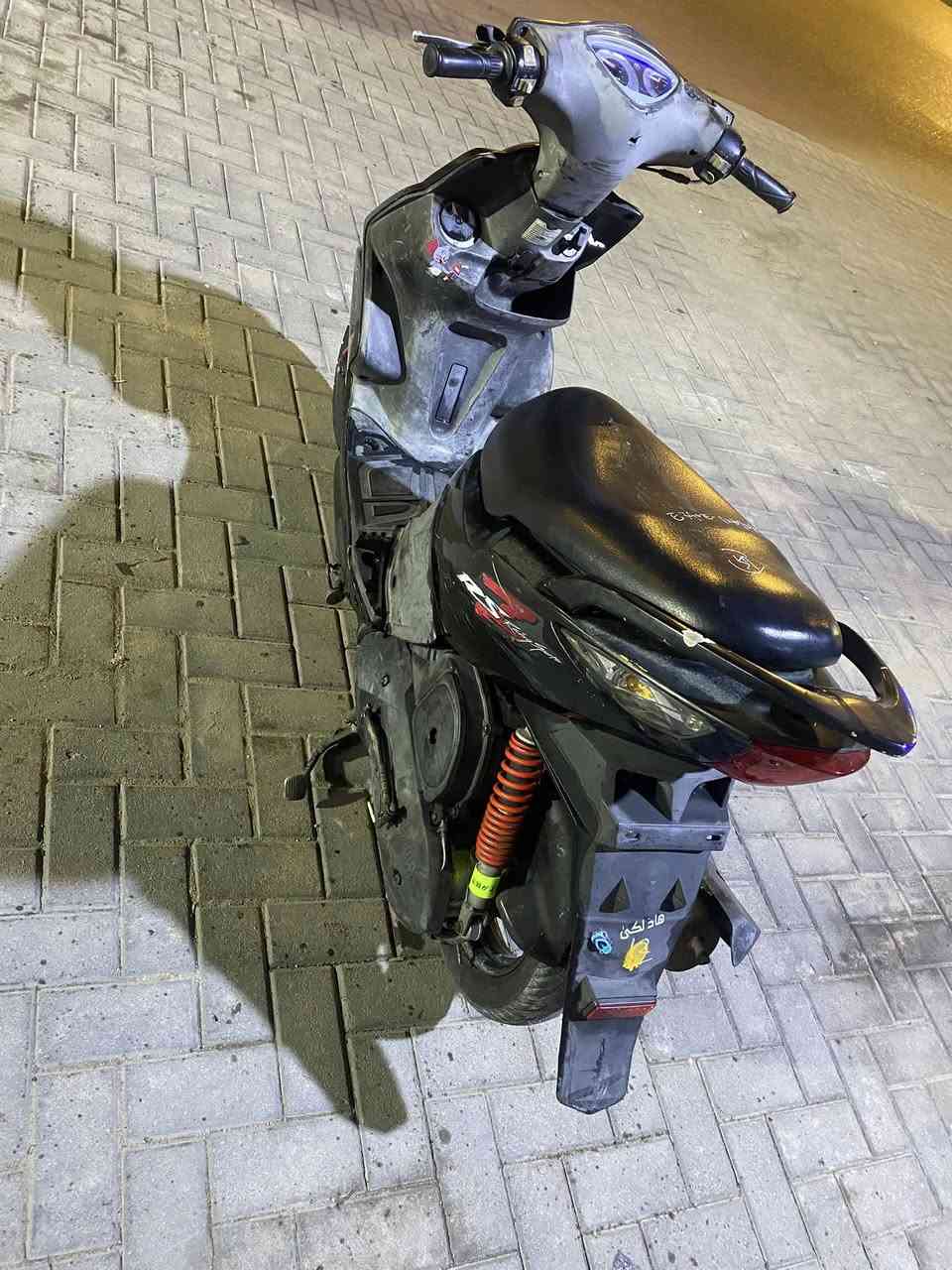 سلام عليكم دراجه ستوه طلعه من رمبه اقل الشهر مكاني معقل السعر750 تواصل***********
