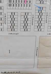 الموقع الكوشة • ١١٠م واجهة ١٠ • نص قطعة ركن
