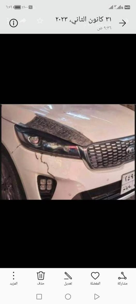 سورنتو موديل ٢٠١٨ بيه رش بونيد فقط سياره جديده بسمي سنويه لل٢٠٣٠رقم سليمانيه فول مواصفات مكان خانقين *********** خناقين, ديالى
