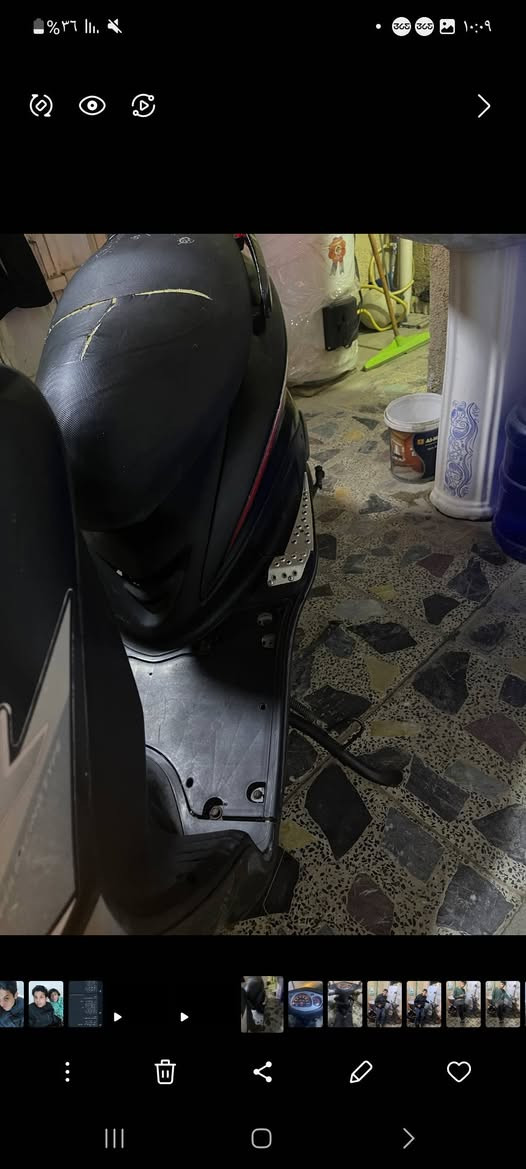 سلام عليكم دراجه سكنس نثيه 140 الدراجه كامله وماانقصها برغي مكينه مكفوله كفاله عامه كفراتها بلاديه مكفوله نكره سلف وهندر ب اي وقت الدراجه خير من الله تترحملي علليها رايدها ب 600  مكاني بغداد العبيدي رقمي ***********
